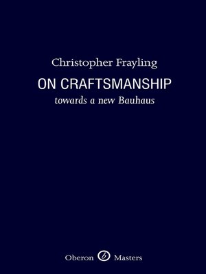 cover image of On Craftsmanship